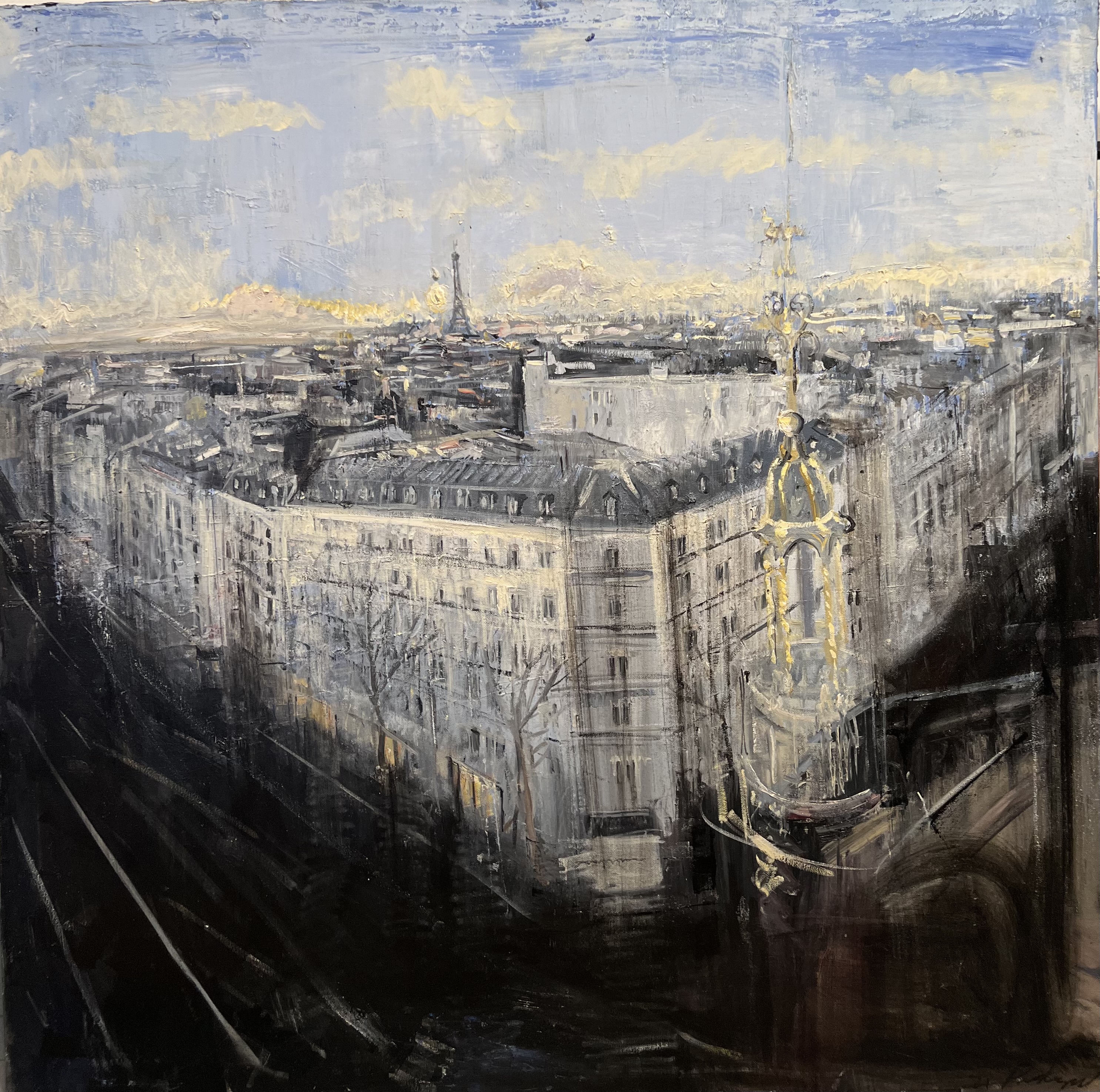Eiffel in Distance