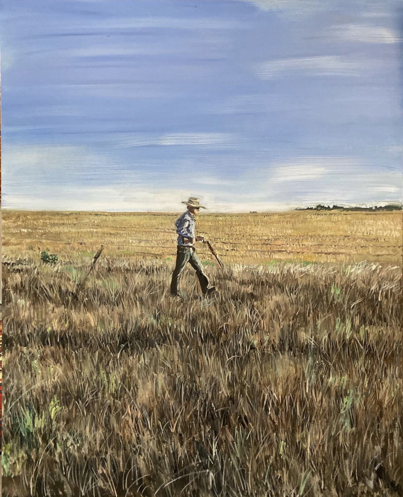 Man in Field
