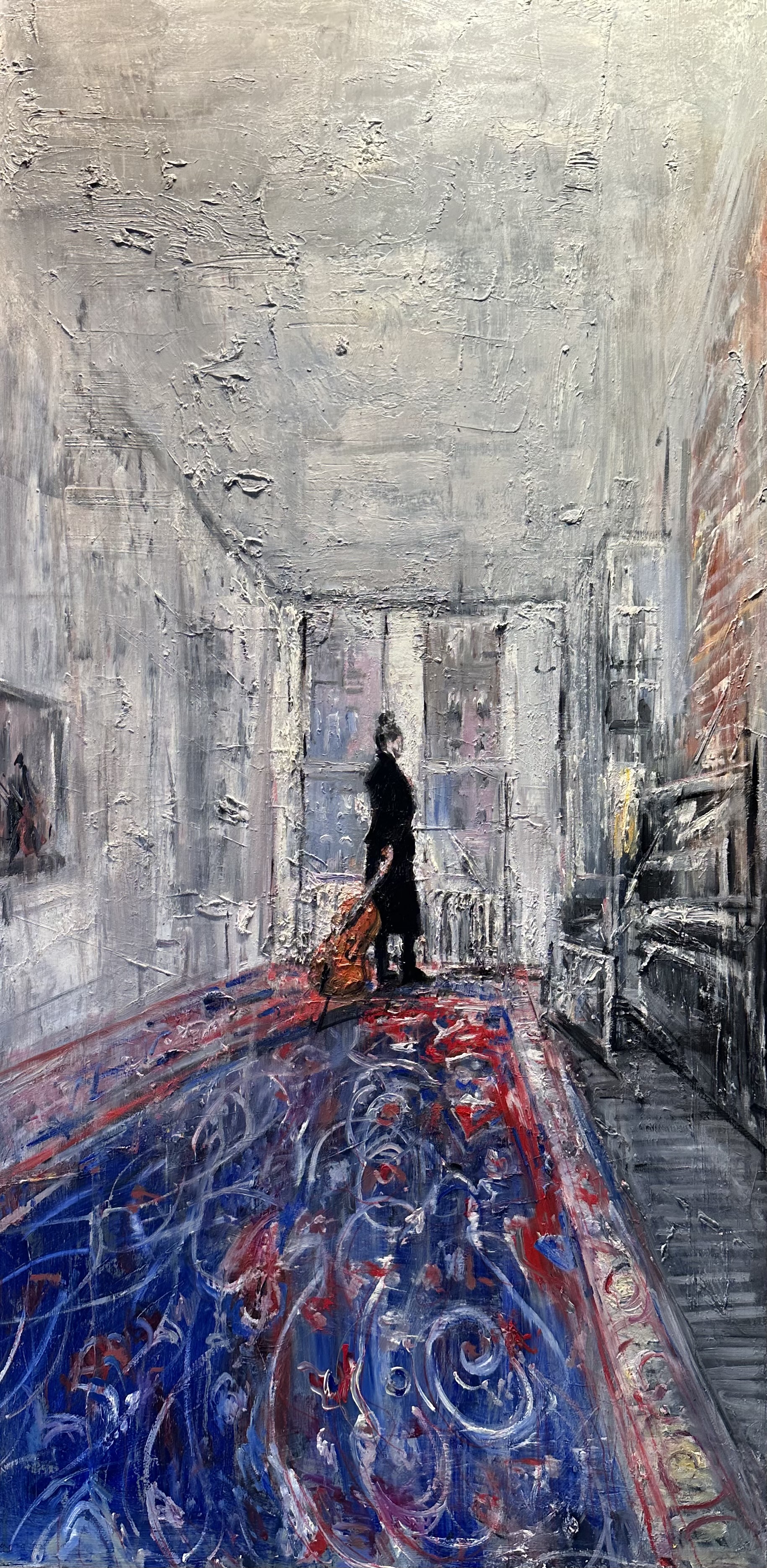 Woman with String